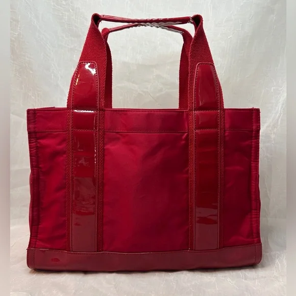Tory Burch Red Tote Bag